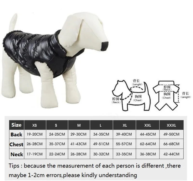 Warm Windproof Vest for Pets