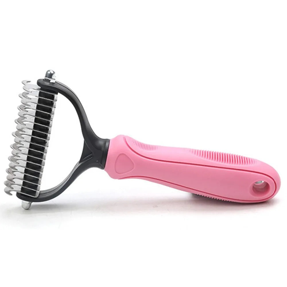 Pet Fur Rake Grooming Brush Comb