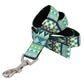 Geometry Dog collar Bow leash harness and bandana gift set