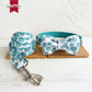 MUTTCO Collection THE BUBBLE Bow Tie Collar And Leash Set