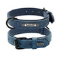 Personalized Dog Collar and Leash Leather