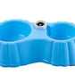 Pet Automatic Water-saving plastic dog bowl A bowl of dual-use for drinking and eating Polypropylene safety and non-toxic