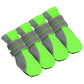 4 pcs Small Dog Shoes Reflective