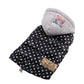 Warm Black & White Polka Dot Pet Vest For Small Dogs