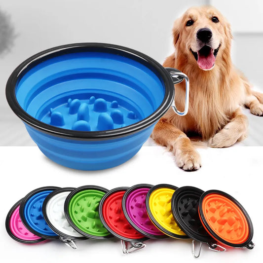 Portable Puppy Dog Bowl Pet Collapsible Feeder Dish