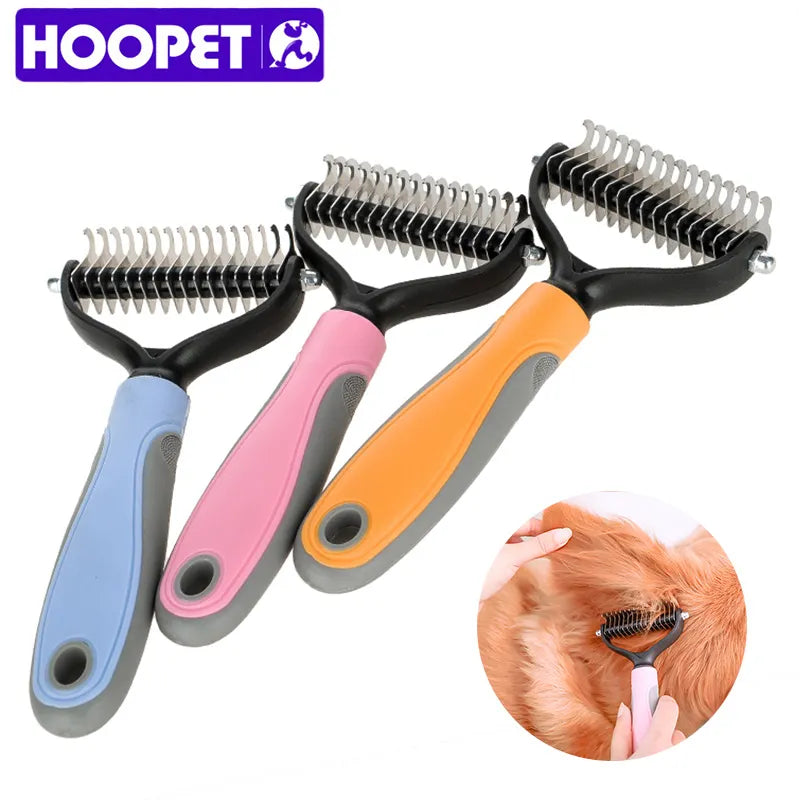 Pet Dog Grooming Shedding Brush Cat Comb