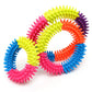 Multicolor Non-toxic Circle Rubber Pet Dog Puppy Dental Teeth Healthy Chew Biting Ring