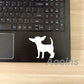 Cute Decal Personalized Dog Name Vinyl Sticker