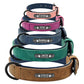 Personalized Dog Collar and Leash Leather