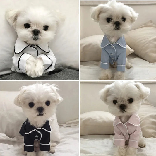 Dog Pajamas Luxury Clothes for Dog Fashion Pet Cat Clothing for Small Medium Dogs Clothes Coat Yorkies Chihuahua Bulldogs Jacket