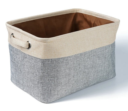 Personalized Pet Dog Toy Storage Basket Canvas