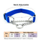 Martingal Dog Collar with Welded Link Chain for Large Dogs