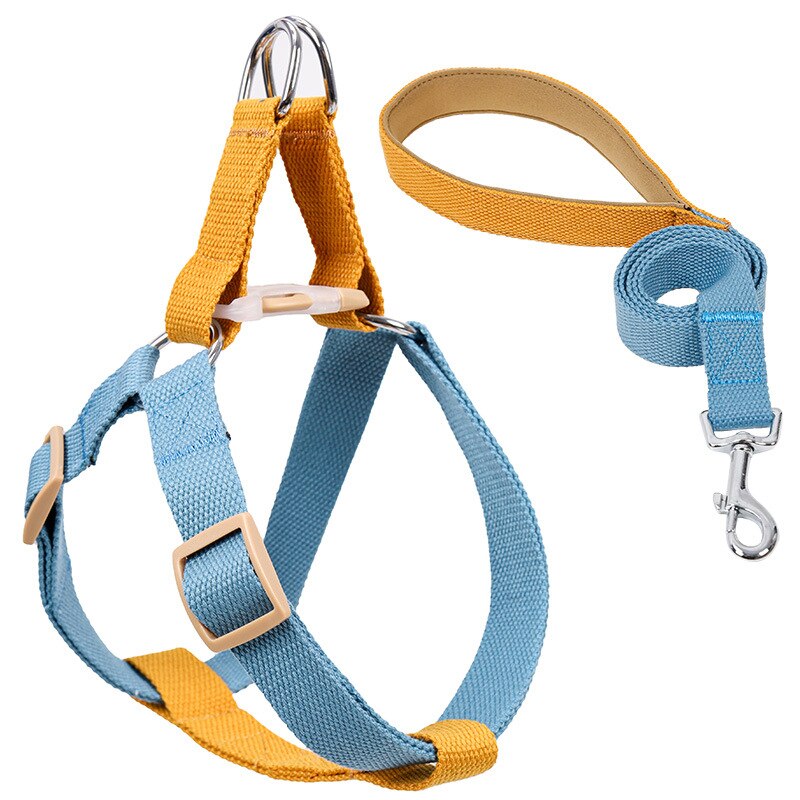 Dog Harness And Leash Nylon Leashs