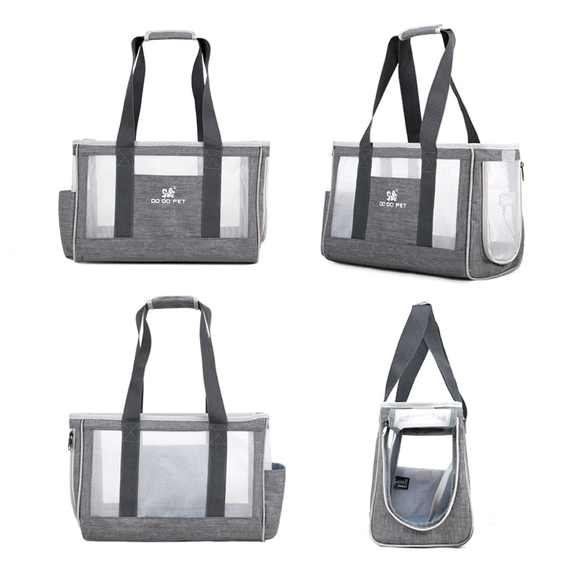 Breathable Pet Carrier: Single Shoulder Bags Light Portable