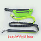 Elastic Hands-Free Dog Leash & Caring Pouch