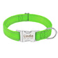 Personazlied Dog Collar Nylon Reflective