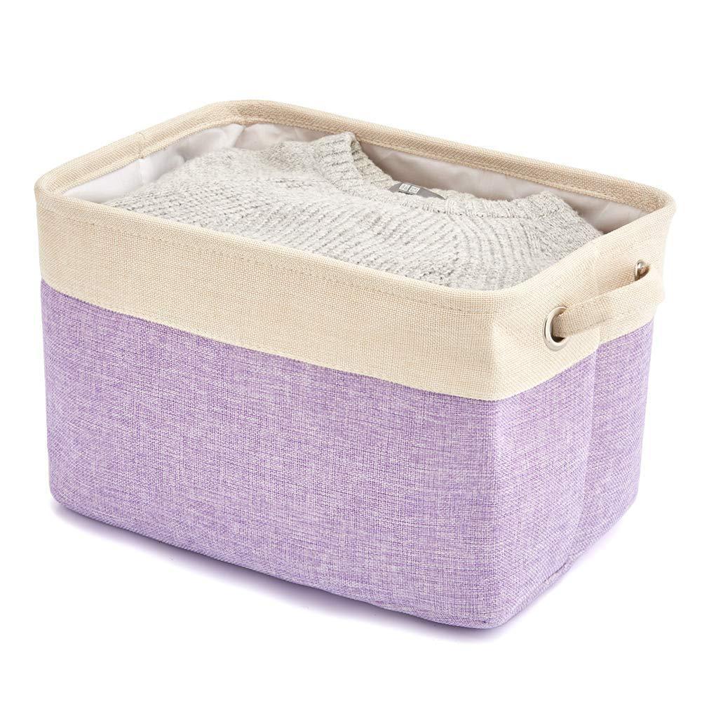 Personalized Pet Dog Toy Storage Basket Canvas