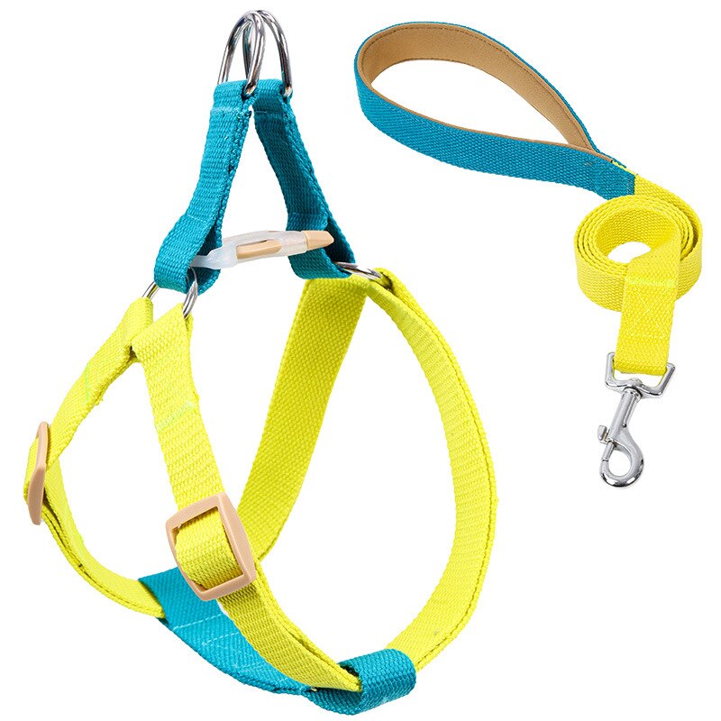 Dog Harness And Leash Nylon Leashs