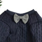 Fashion Dog Coat Bow Tie