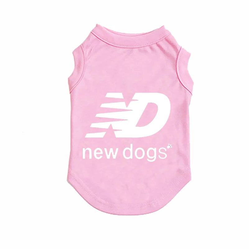 New Dogs Light Weight T-Shirt for Pets