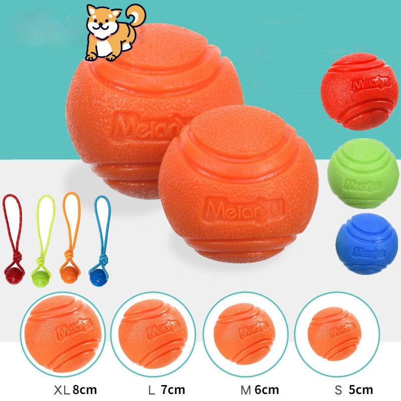 Pet Dog Toys Dog Ball Dog Bouncy Rubber Solid Ball Resistance To Dog