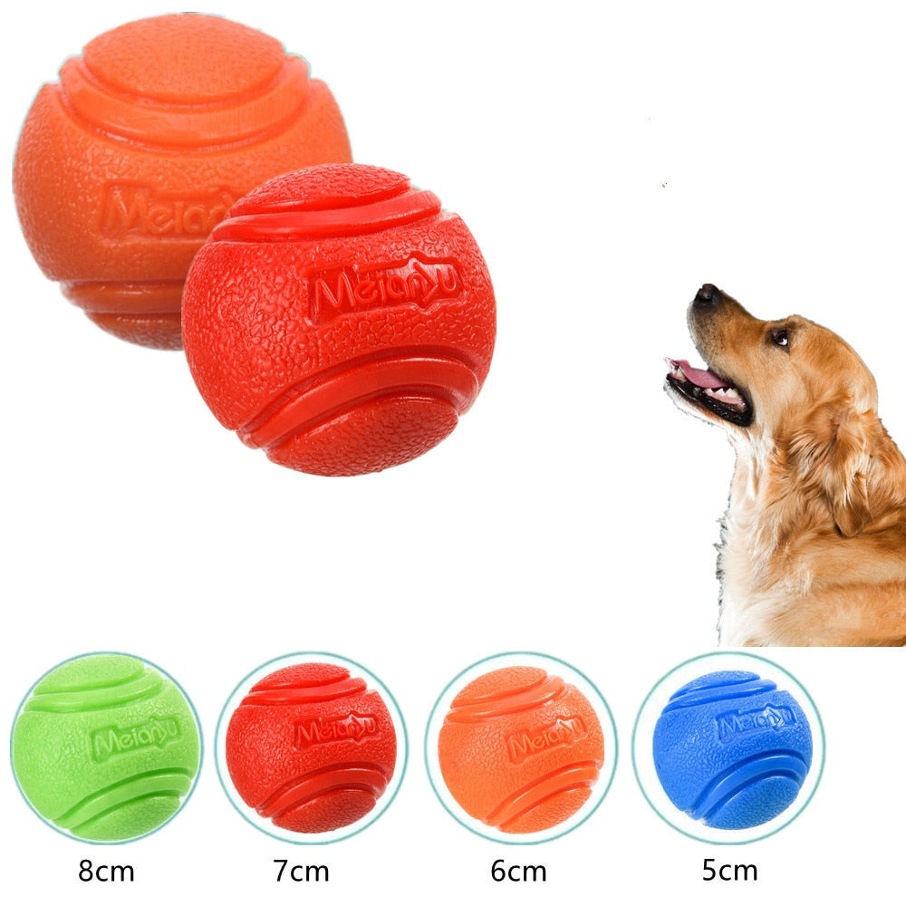 Pet Dog Toys Dog Ball Dog Bouncy Rubber Solid Ball Resistance To Dog