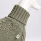 Turtleneck Twist Knitted Sweater for Dogs, Italian Greyhound Whippet, Warm Dog Coat, Dog's Winter Clothing