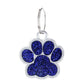 Cat & Dog Paw Print ID Tags