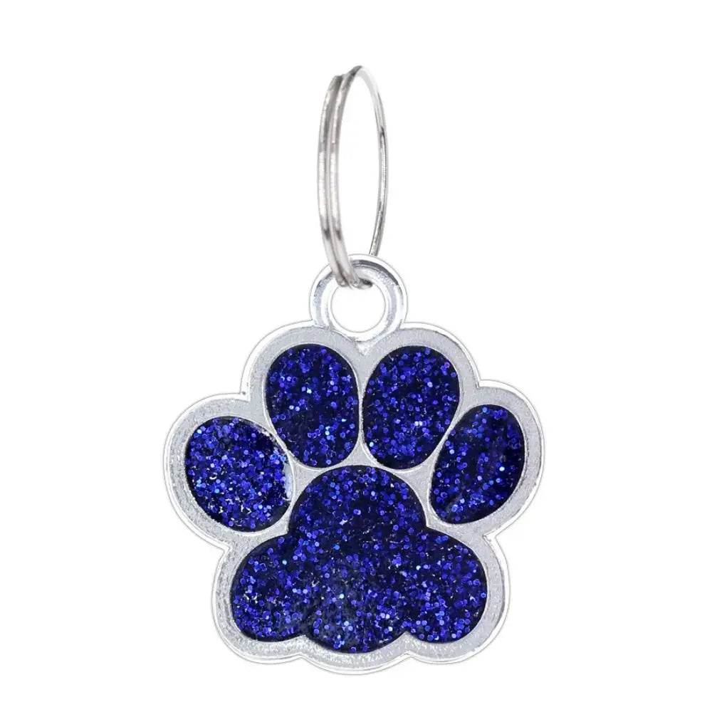 Cat & Dog Paw Print ID Tags