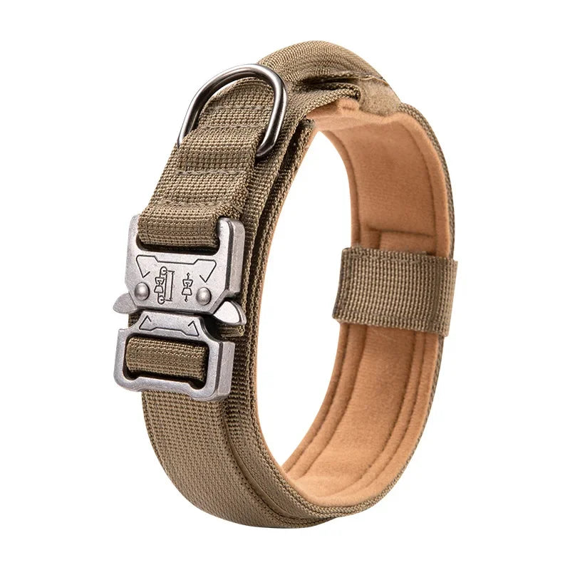 Heavy Duty Tactical Dog Collar with Handle