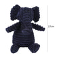 Animal Corduroy Squeak Toys for Dogs