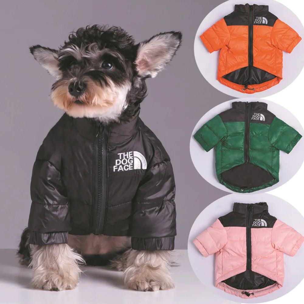 DOG FACE Warm Winter Dog Jacket