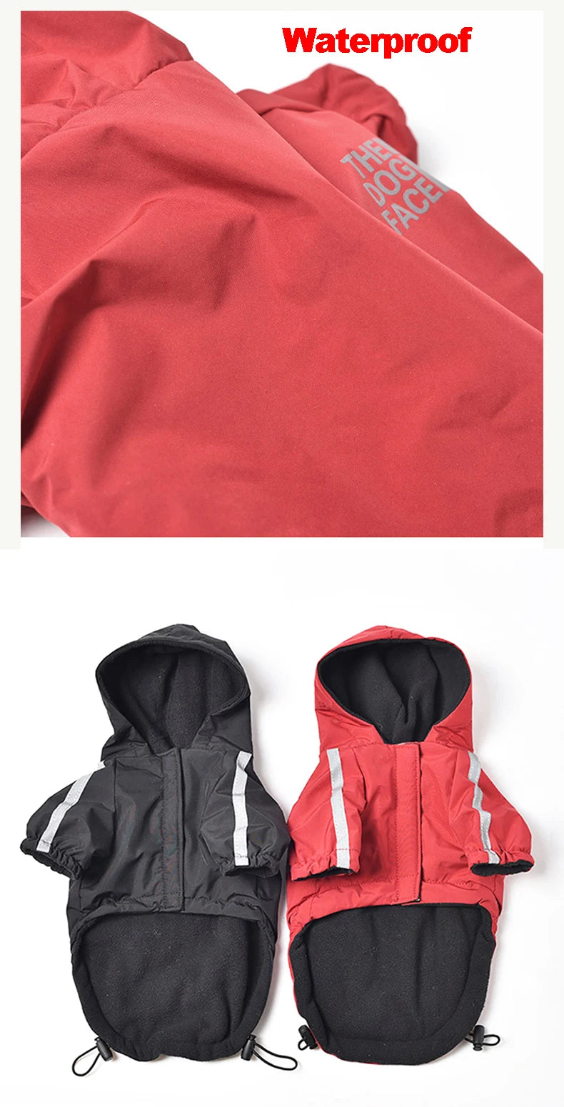 Winter Waterproof Jacket for Small and Large Dogs