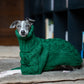 Green turtleneck thickened pet sweater