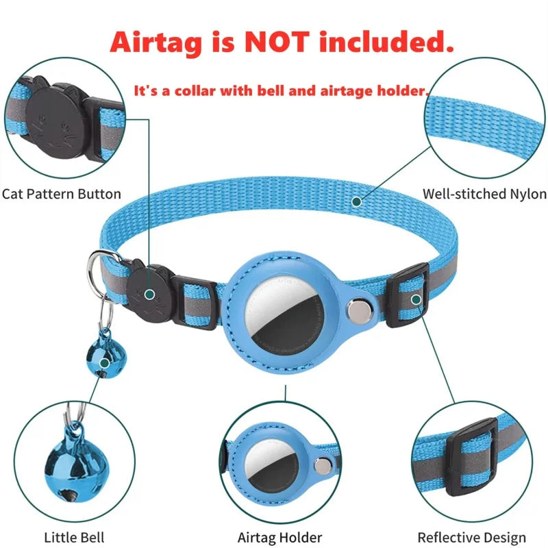 Airtag cat collar