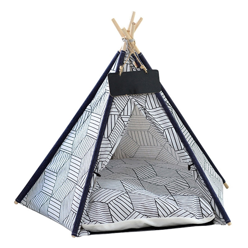 Pet Teepee Bed with Cushion