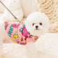 Fashion Print Dog Down Jacket