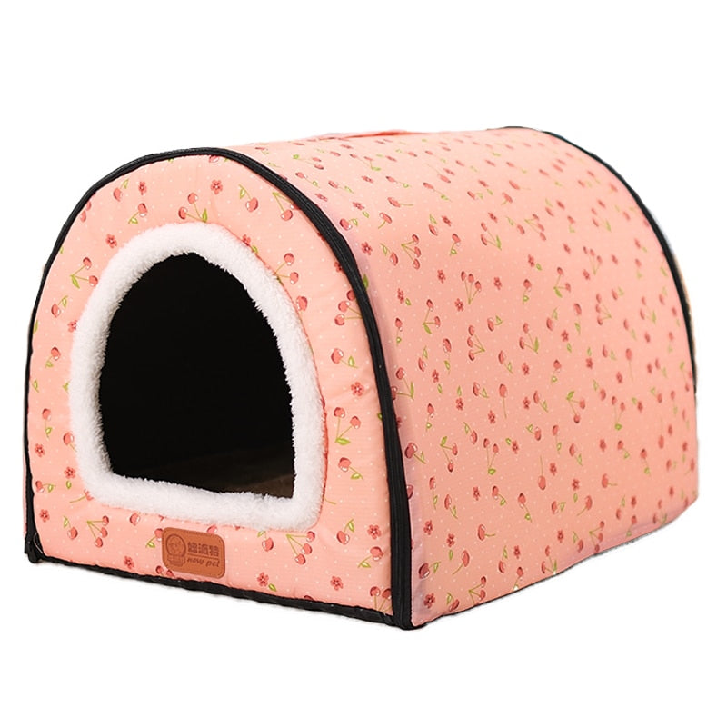 Warm Dog House Comfortable Print Stars Kennel Mat