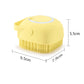 Pet Shower Brush Silicone Material Dog Bath Massage Hair Cleaning