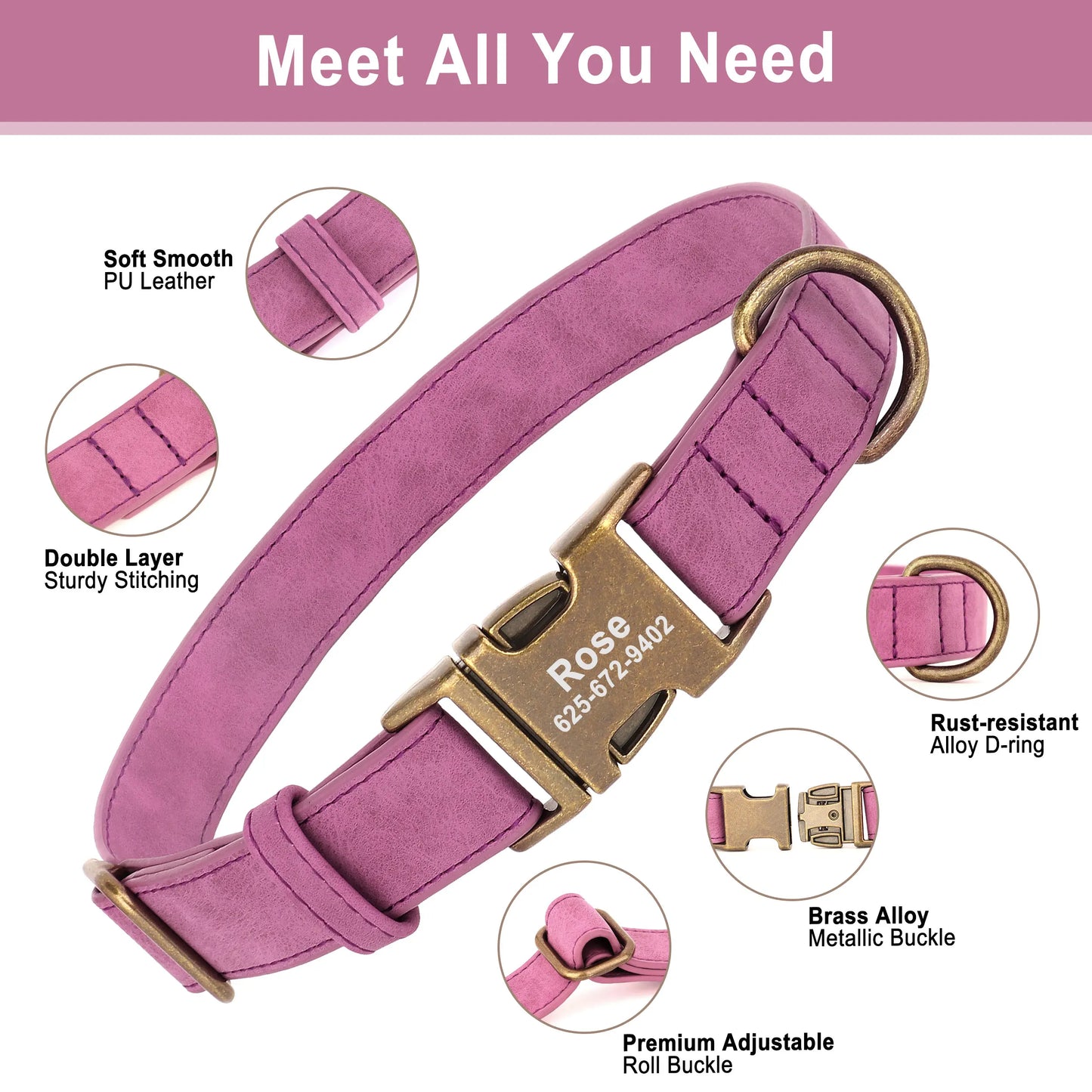 Personalized Anti-lost Pet Collar