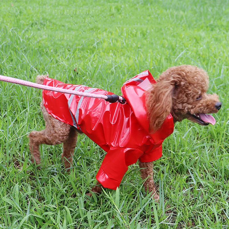 Dog Raincoat Reflective Waterproof