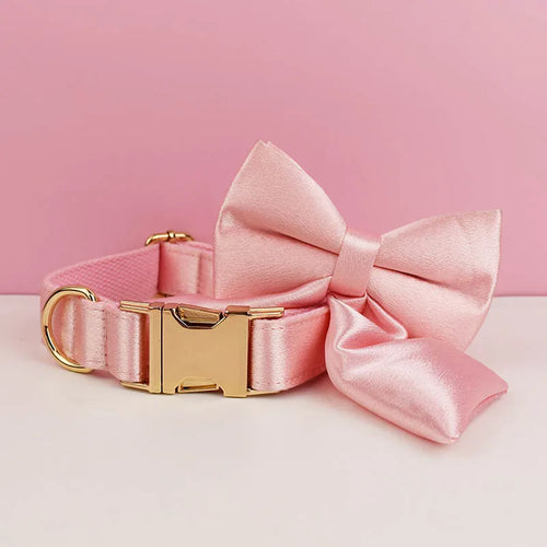 Luxury Personalized Pet Collar & Leash set