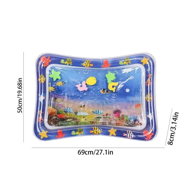 Pets Water Sensory Play Mat Thickened Inflatable Water Mat For Cat And