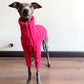 Pink Fashionable Turtleneck Winter Dog Sweater Thick