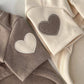 Cute Heart Patch Winter Shirt