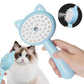 Cute Cat & Dog Grooming Comb with Electric Water Spray Steamer