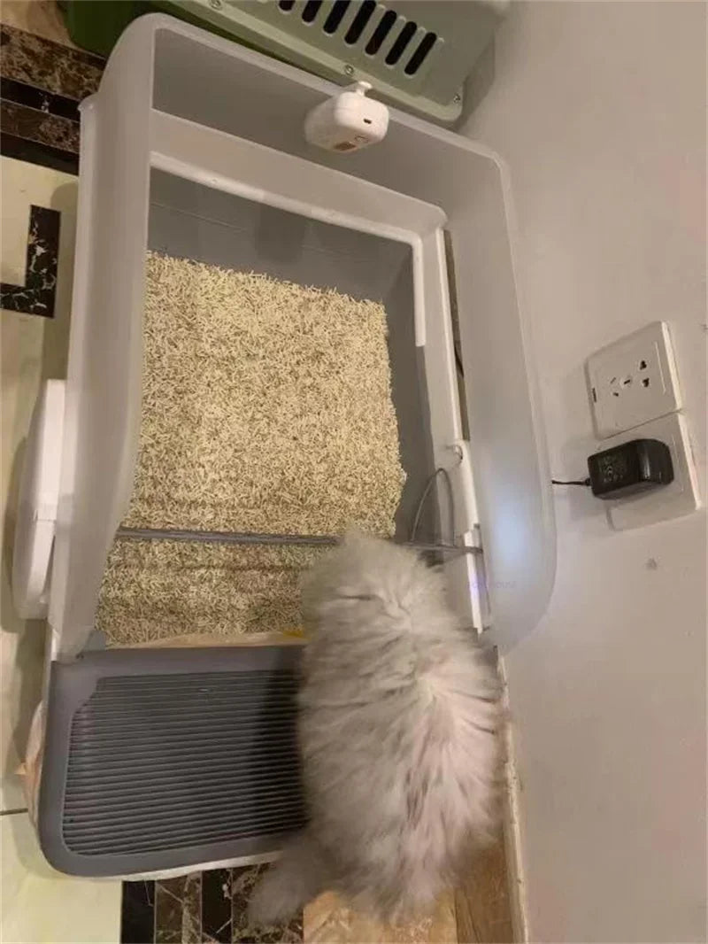 Self-cleaning Open Cat Litter Box Automatic Intelligent