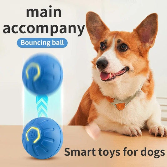 Smart Dog Toy Ball Electronic Interactive Pet Toy Moving Ball USB