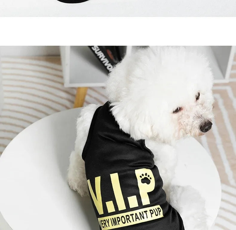 Printed Summer Dog T-Shirts