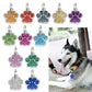 Cat & Dog Paw Print ID Tags